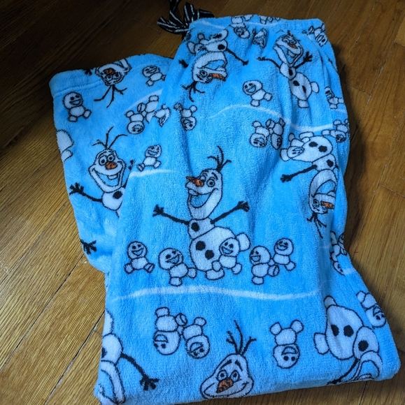 Disney Intimates & Sleepwear Olaf Pajama Pants Poshmark